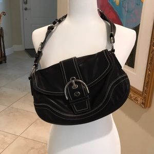 Coach Black Shoulder Bag